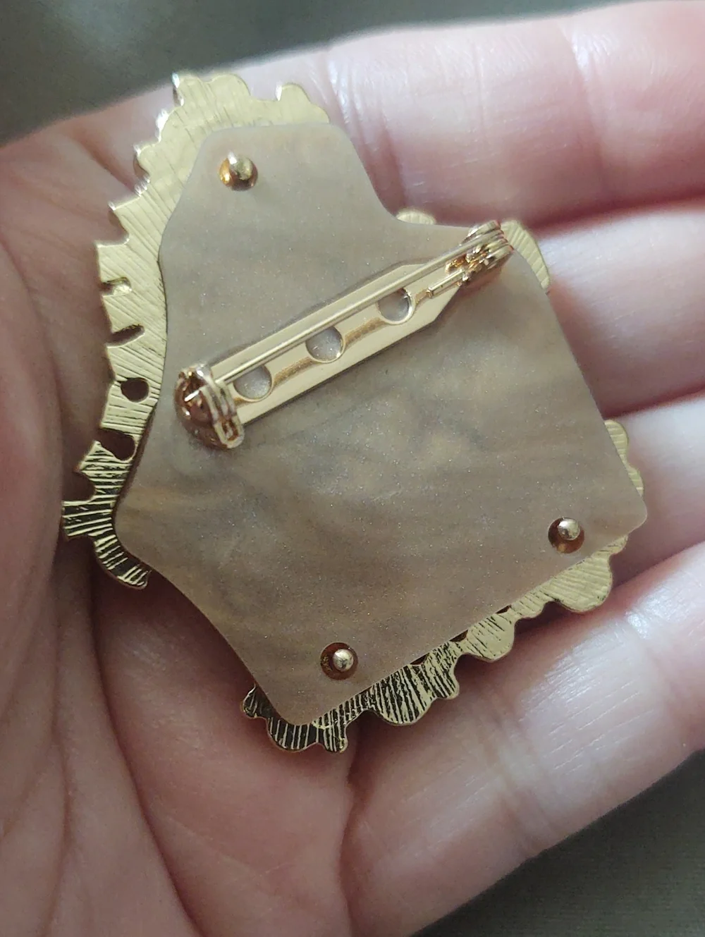 Gingerbread House Brooch *Christmas In July*